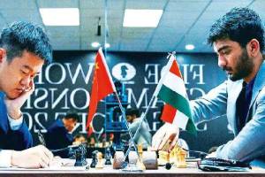 World Championship Chess Tournament Ding and Dommaraju Gukesh draw sports news