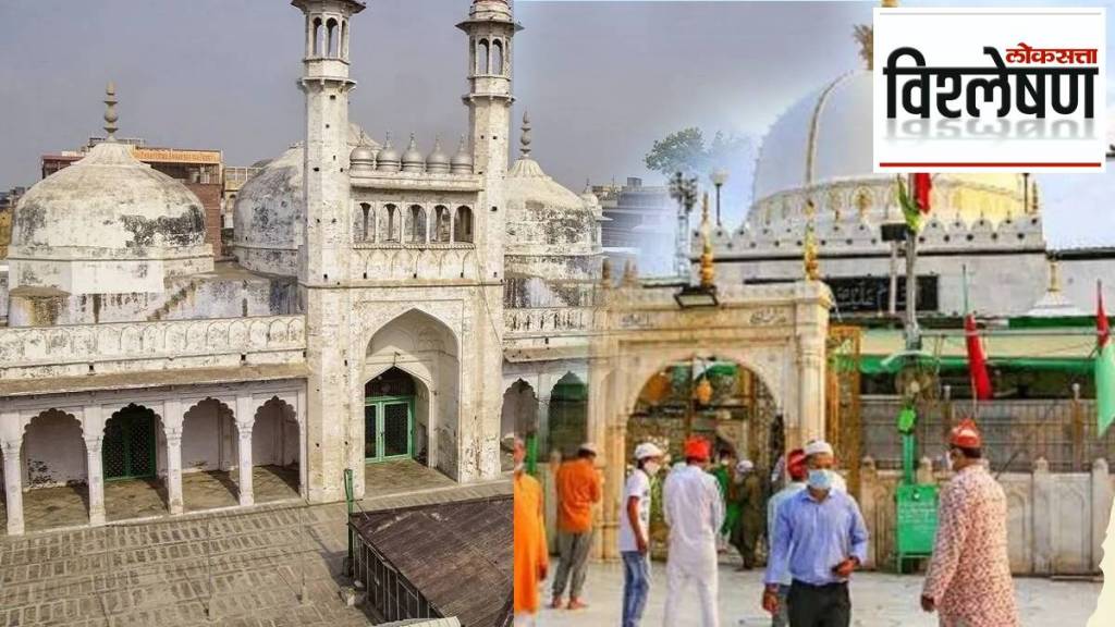 petition on gyanvapi mosque to ajmer dargah claiming Places of worship