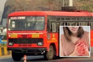 Woman suffers heart attack in Amravati Parvatawa bus of State Transport Corporation