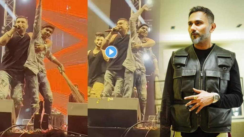 honey singh concert video viral