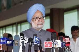 how many press conference taken by dr manmohan singh