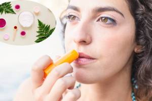 how to make natural lip balm at home