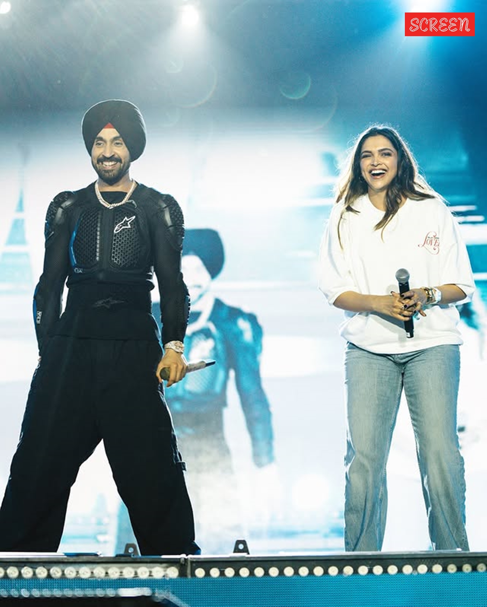 Deepika Padukone, Diljit Dosanjh