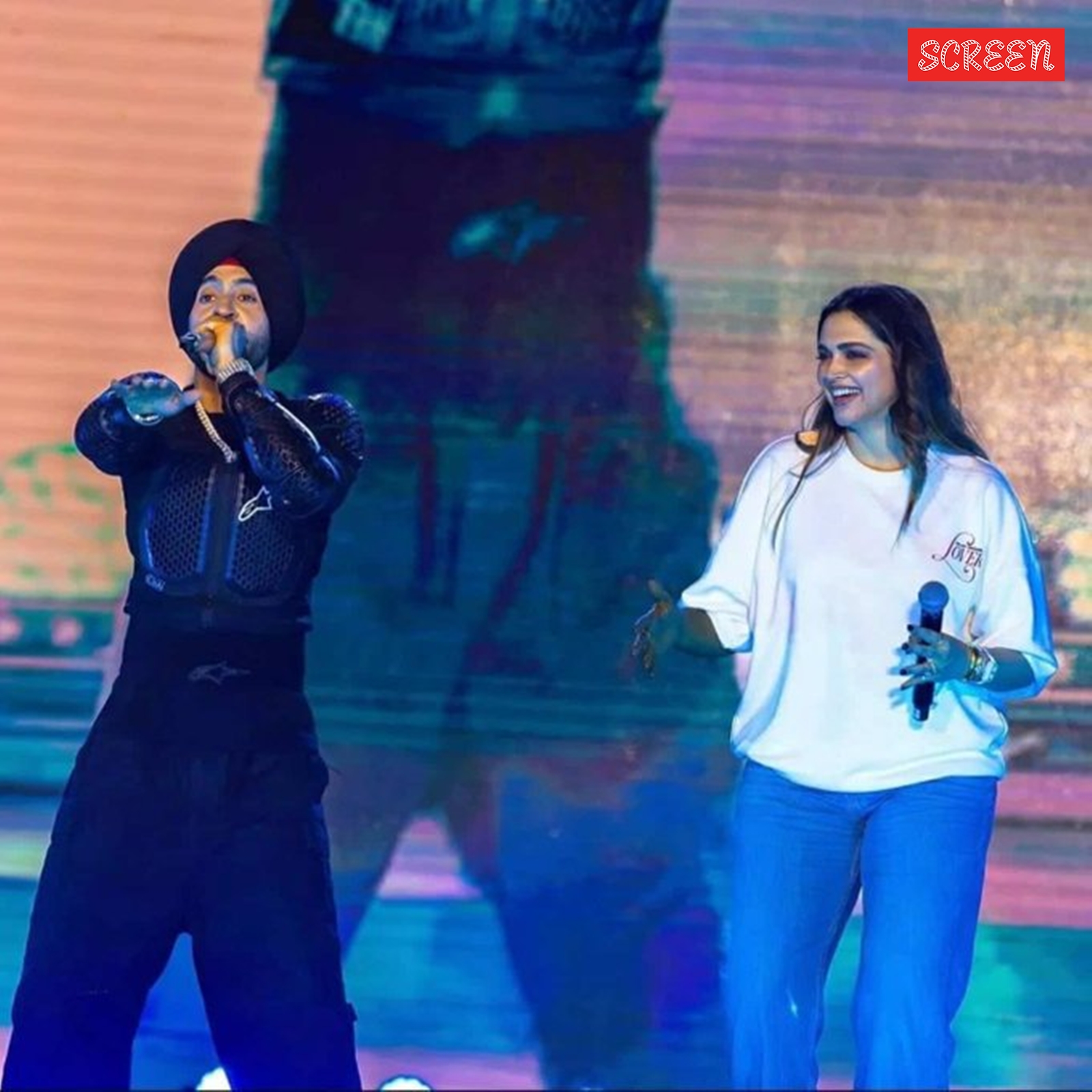 Deepika Padukone, Diljit Dosanjh