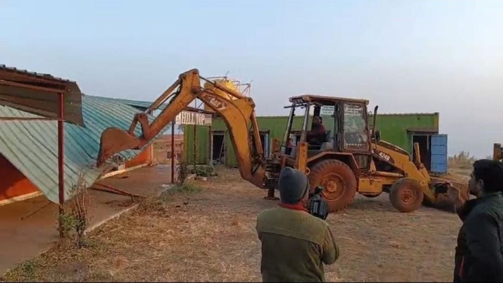 illegal construction in Mahabaleshwar are demolish