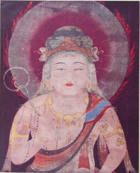 Painting of Varuna (Kyoto, Japan)