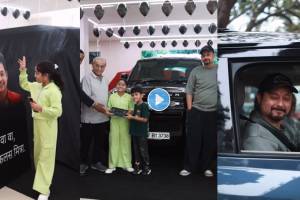 Swapnil Joshi Brand New Defender Car