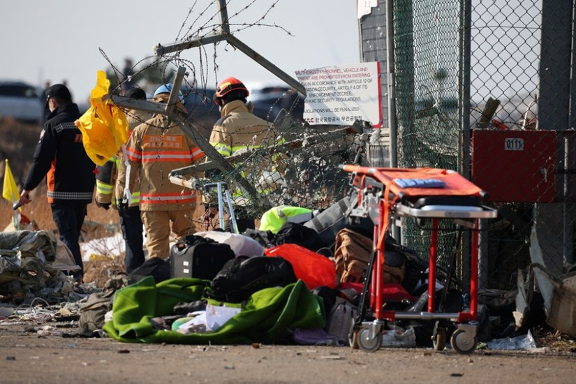 Bangkok to South Korea flight crash