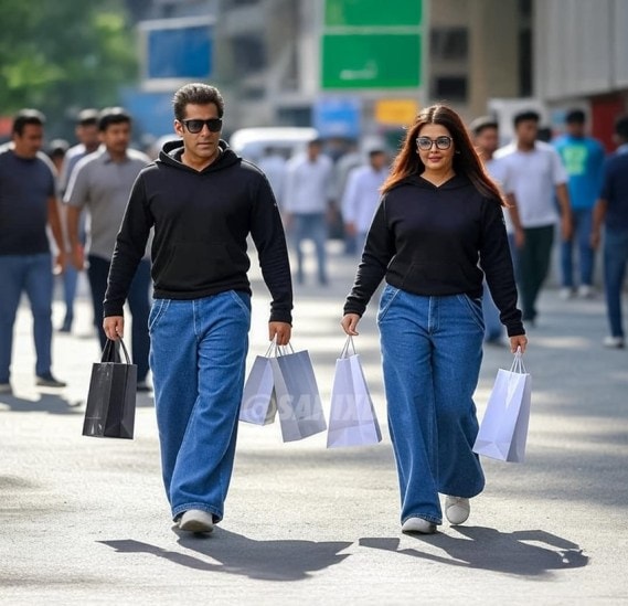 AI-generated images of Salman Khan and Aishwarya Rai