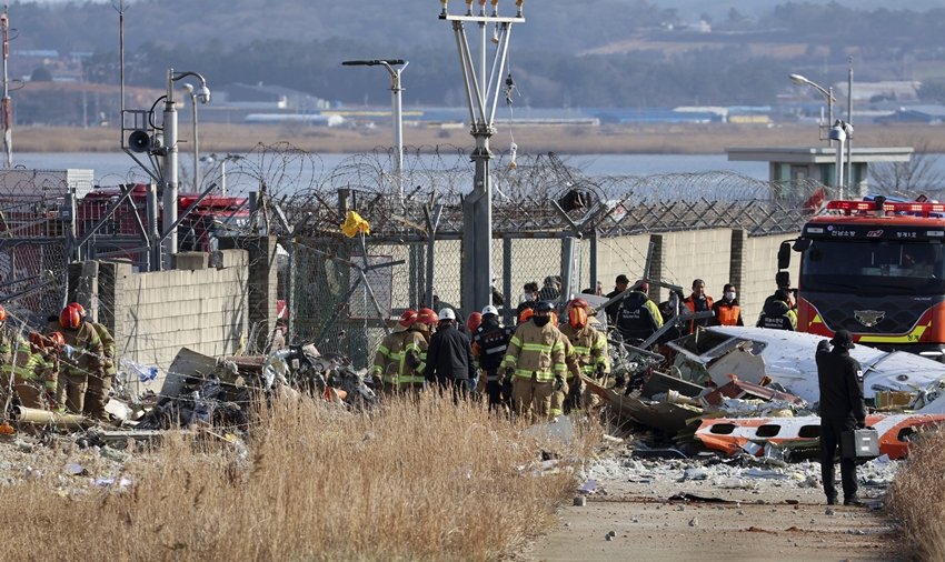 south korea plane crash