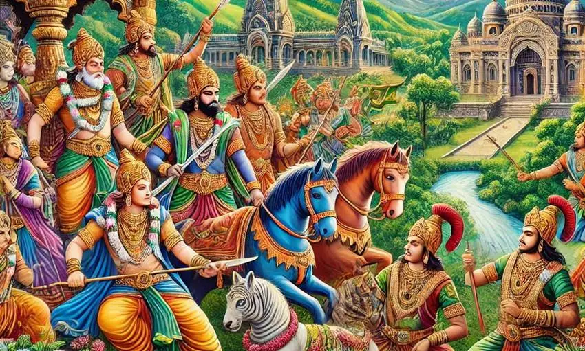 Mahabharata fight for these lands