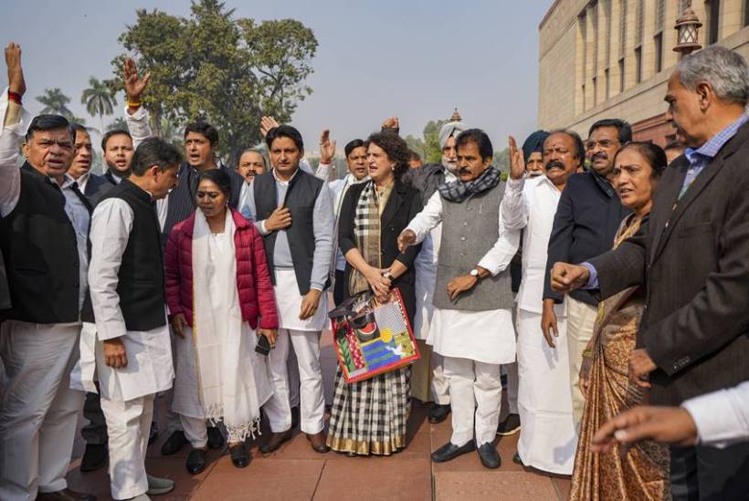 Palestine Bag of Priyanka Gandhi