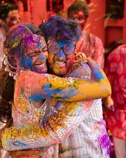 PV Sindhu Haldi ceremony