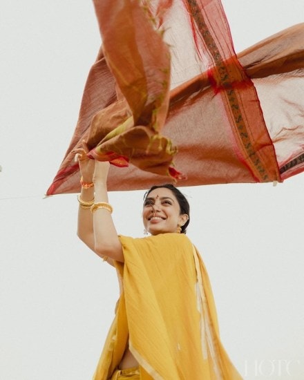 Shobhita Dhulipala Haldi ceremony