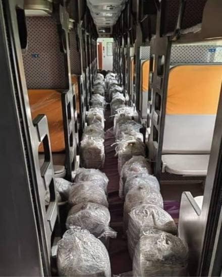 inside pictures of Vande Bharat sleeper train