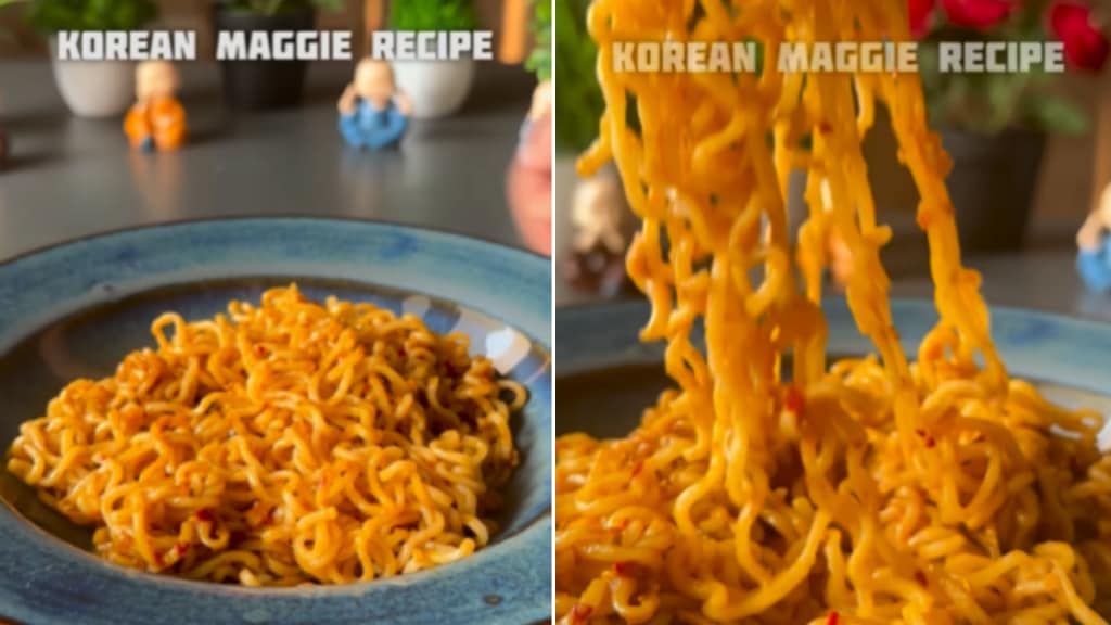 Korean Maggie Recipe