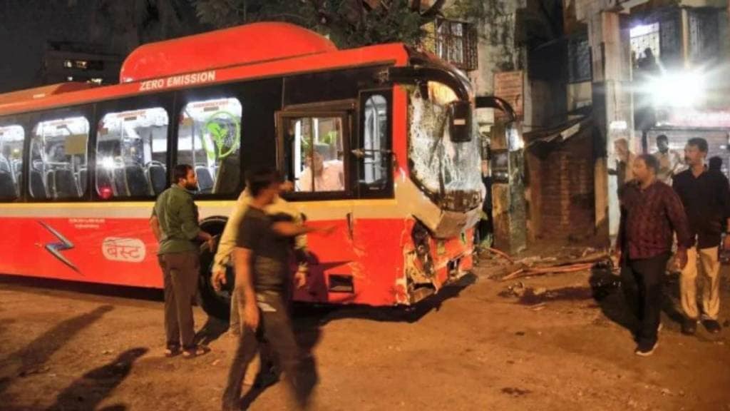 Kurla BEST Bus Accident Updates in Marathi