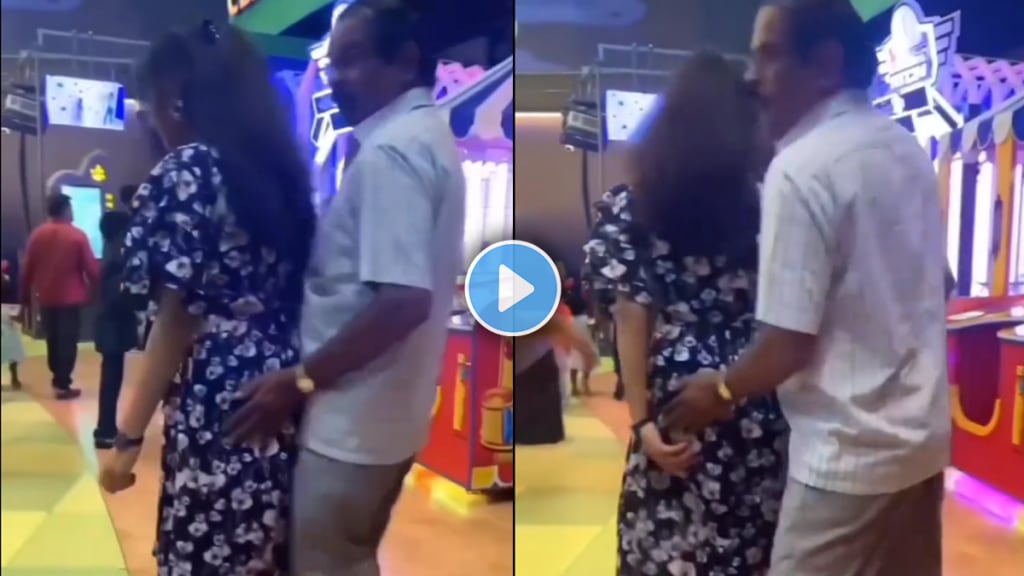 Man harassed a young woman in mall abusing video viral on social media