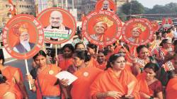 Maharashtra Chief Minister Oath Ceremony : भाजपची छाप, शिवसैनिकांची पाठ लाडक्या बहिणींची उपस्थिती