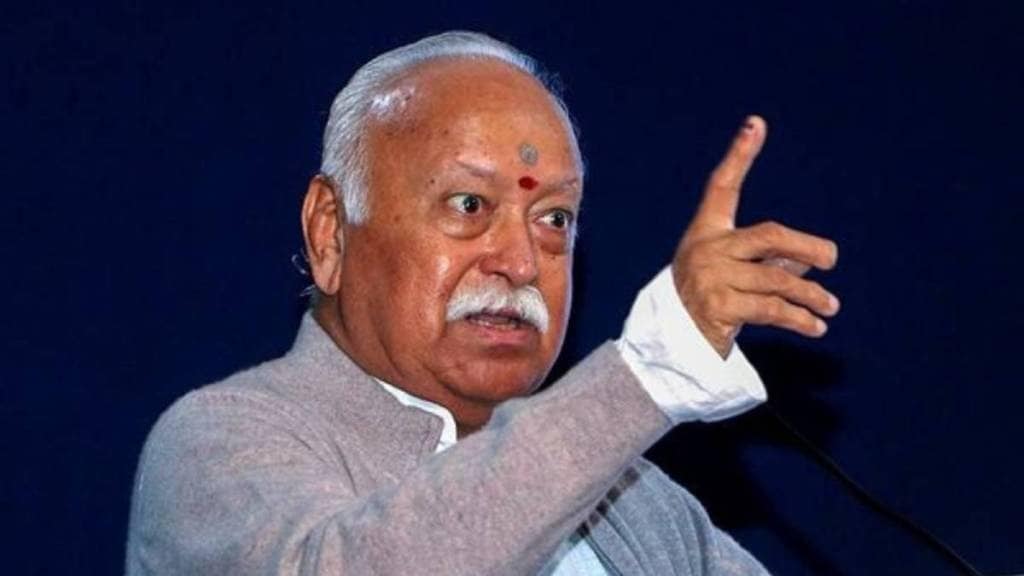 RSS Chief Mohan Bhagwat concern over decline in population