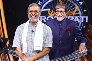 nana patekar amitabh bachchan KBC 16