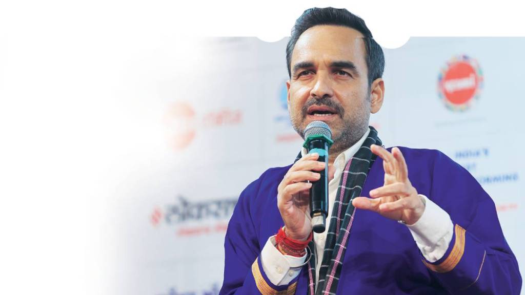 actor pankaj tripathi interview conducted by loksatta editor girish kuber