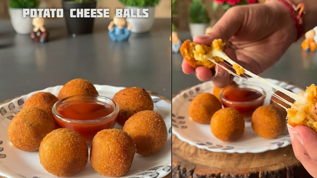 Potato Cheese Balls Recipe