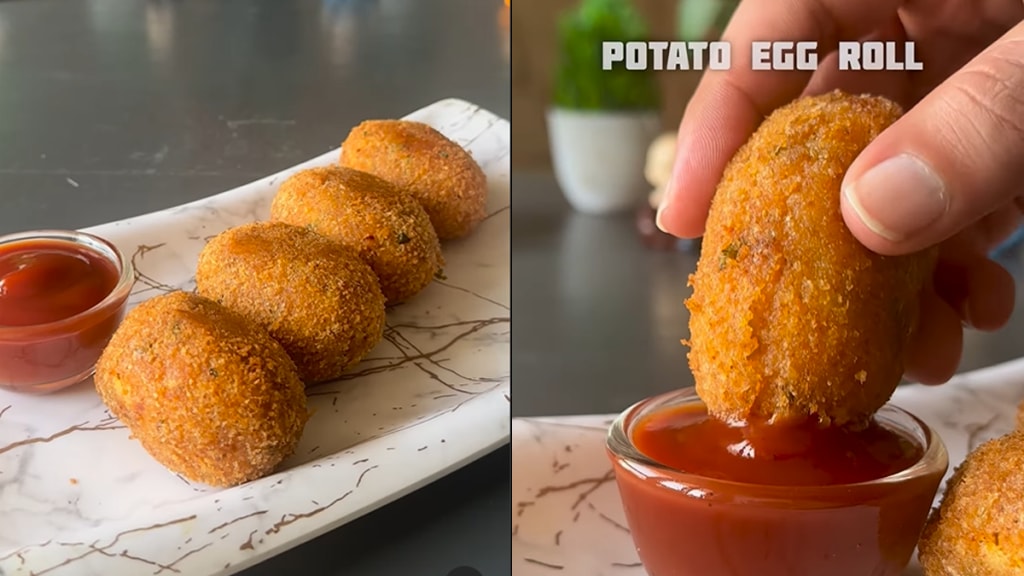 Potato Egg Roll recipe