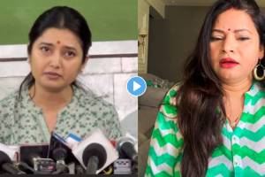 Marathi actress megha dhade angry about Prajakta mali controversy