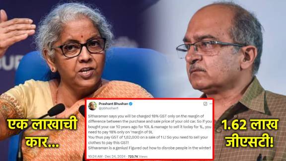 prashant bhushan on gst nirmala sitharaman