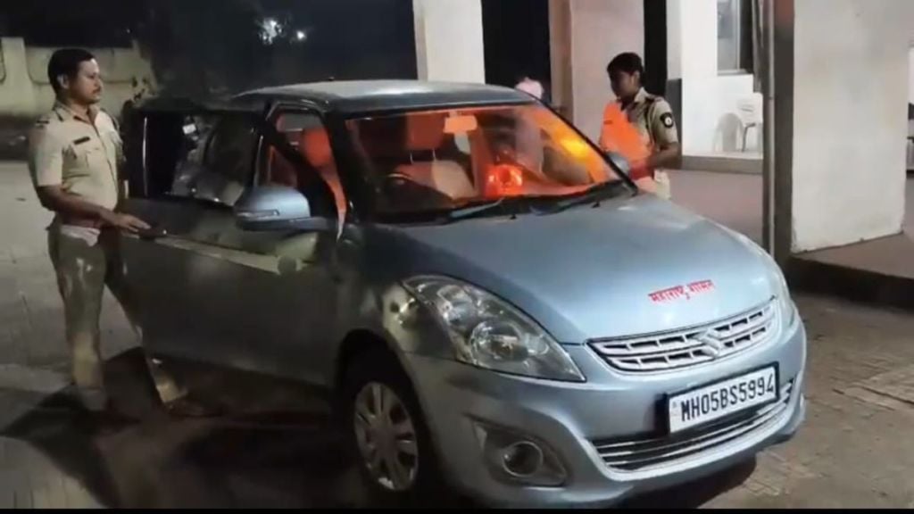 Private vehicle of government official Akhilesh Shukla from Kalyan seized