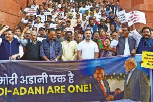 Opposition stalls parliament over Adani issue