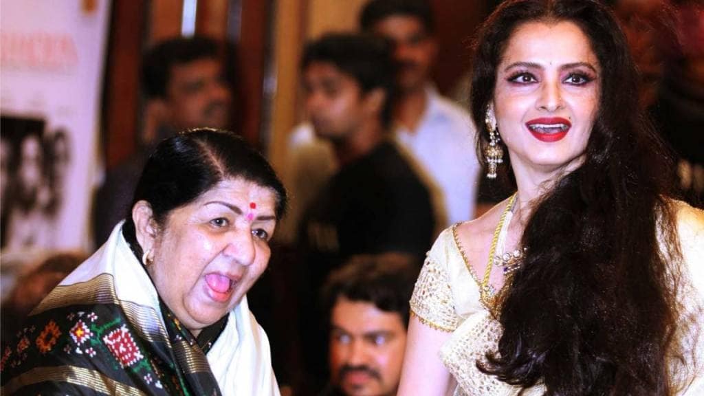 rekha lata mangeshkar