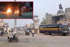 Controversy over bursting of crackers during procession riots in dhad