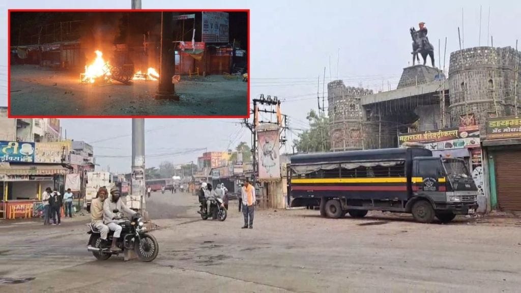 Controversy over bursting of crackers during procession riots in dhad