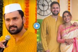 siddharth chandekar took special ukhana for wife mitali