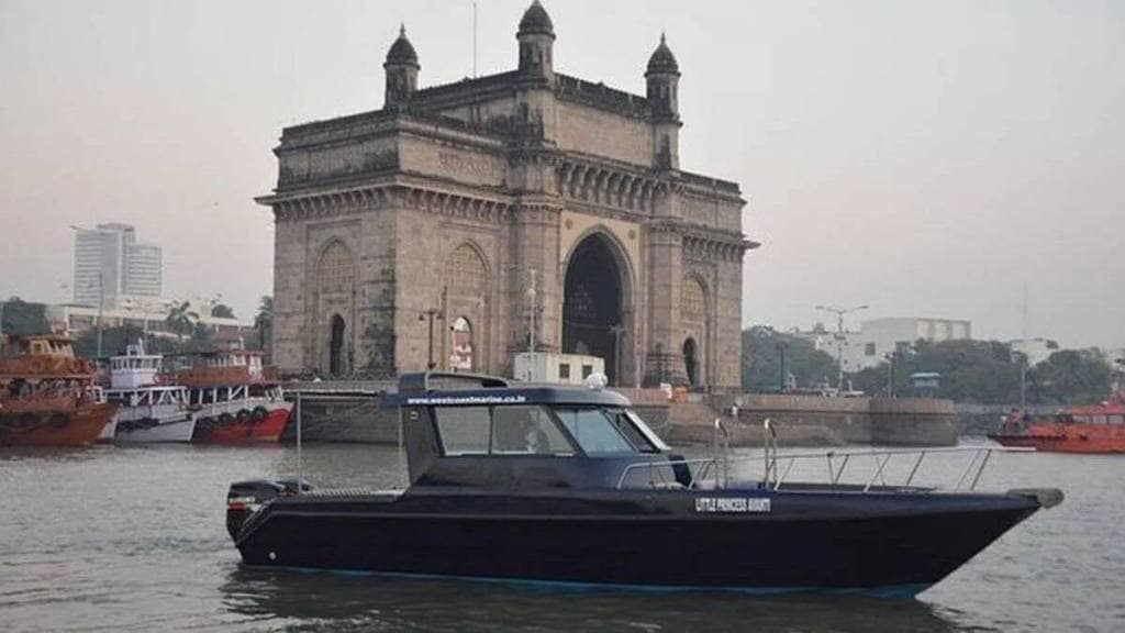 jnpa to gateway of india journey in 25 minutes by speed boat since february