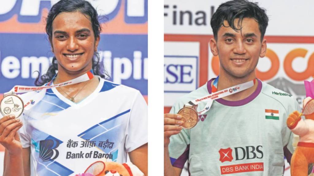 syed modi international badminton 2024, pv sindhu lakshya sen Singles Titles