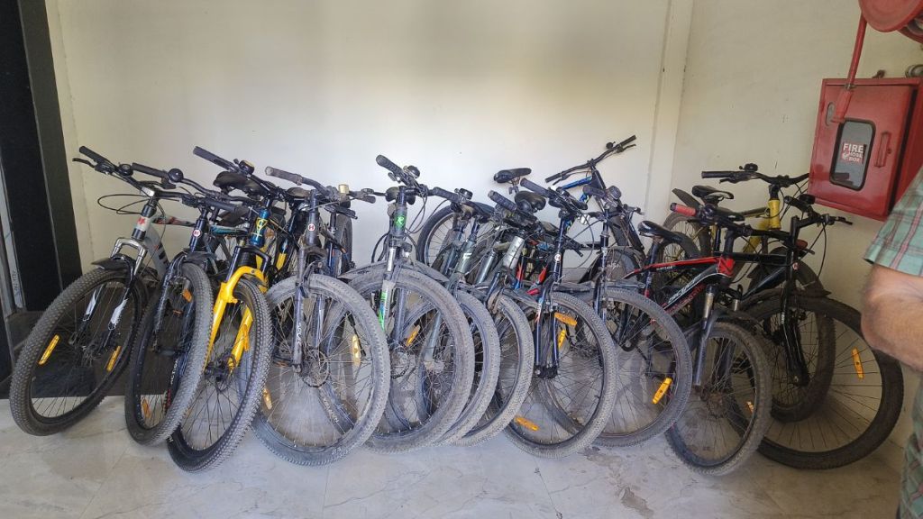 Thirteen stolen bicycles seized in two days 2 bicycle thieves arrested