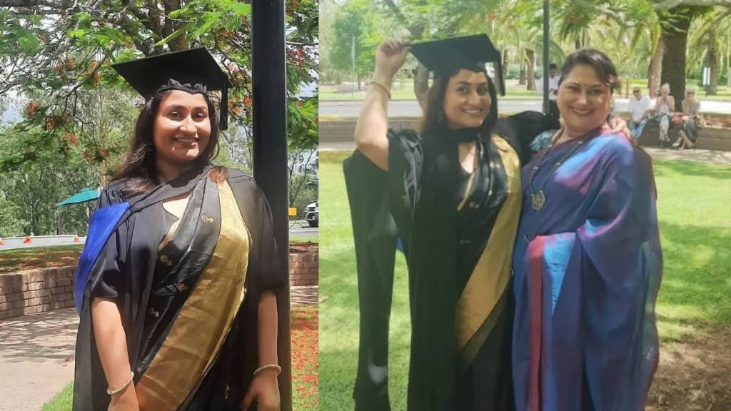 Sukanya Mone Daughter Julia Completed Masters Degree