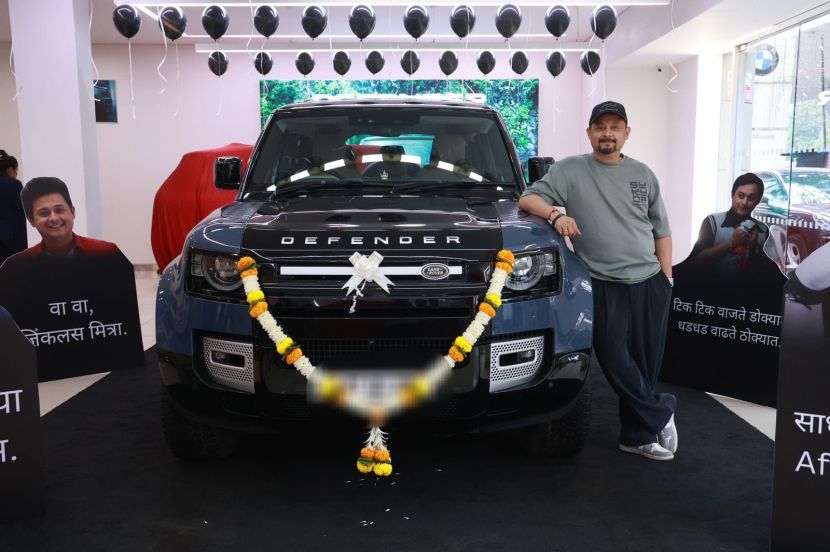 swapnil joshi new range rover defender car