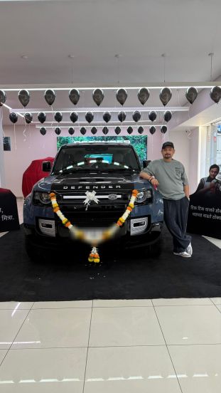 swapnil joshi new range rover defender car