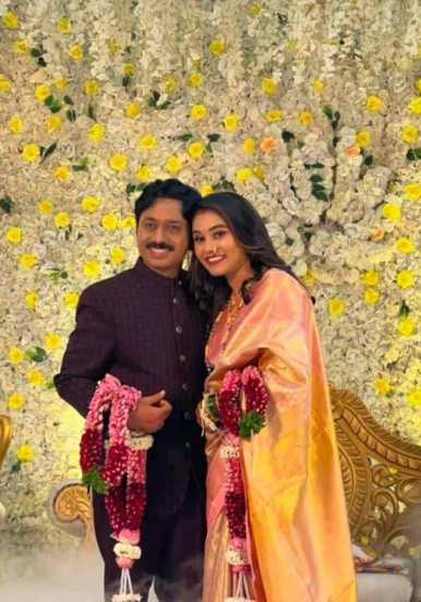 lakshmichya pavalani fame actor prashant nigade and virisha naik wedding