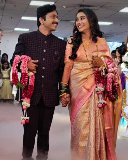 lakshmichya pavalani fame actor prashant nigade and virisha naik wedding