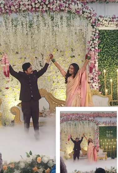 lakshmichya pavalani fame actor prashant nigade and virisha naik wedding