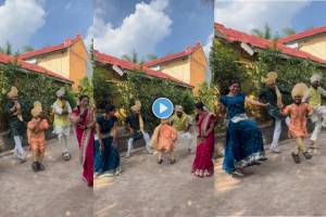 Lakhat Ek Amcha Dada actors dance video