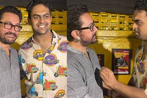 Marathi Actor Shubhankar Ekbote Meets Aamir Khan