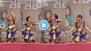 a child girl presents amazing Bharatanatyam classical Indian dance video goes viral