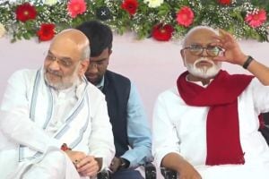 Amit Shah And Chhagan Bhujbal.