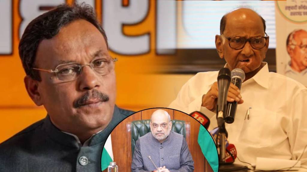 Sharad Pawar and Vinod Tawade over Amit Shah Critisicm